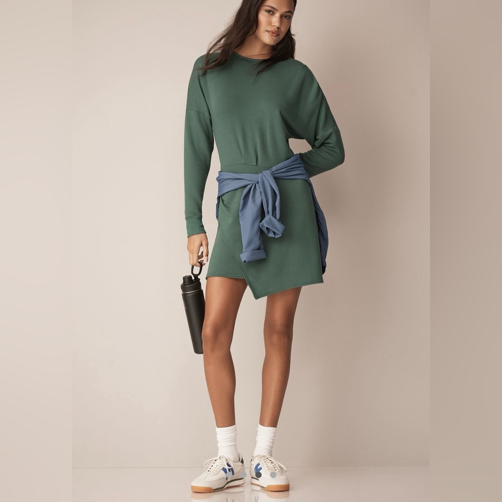 Daily Practice by Anthropologie asymmetrical hem dress- NEW!